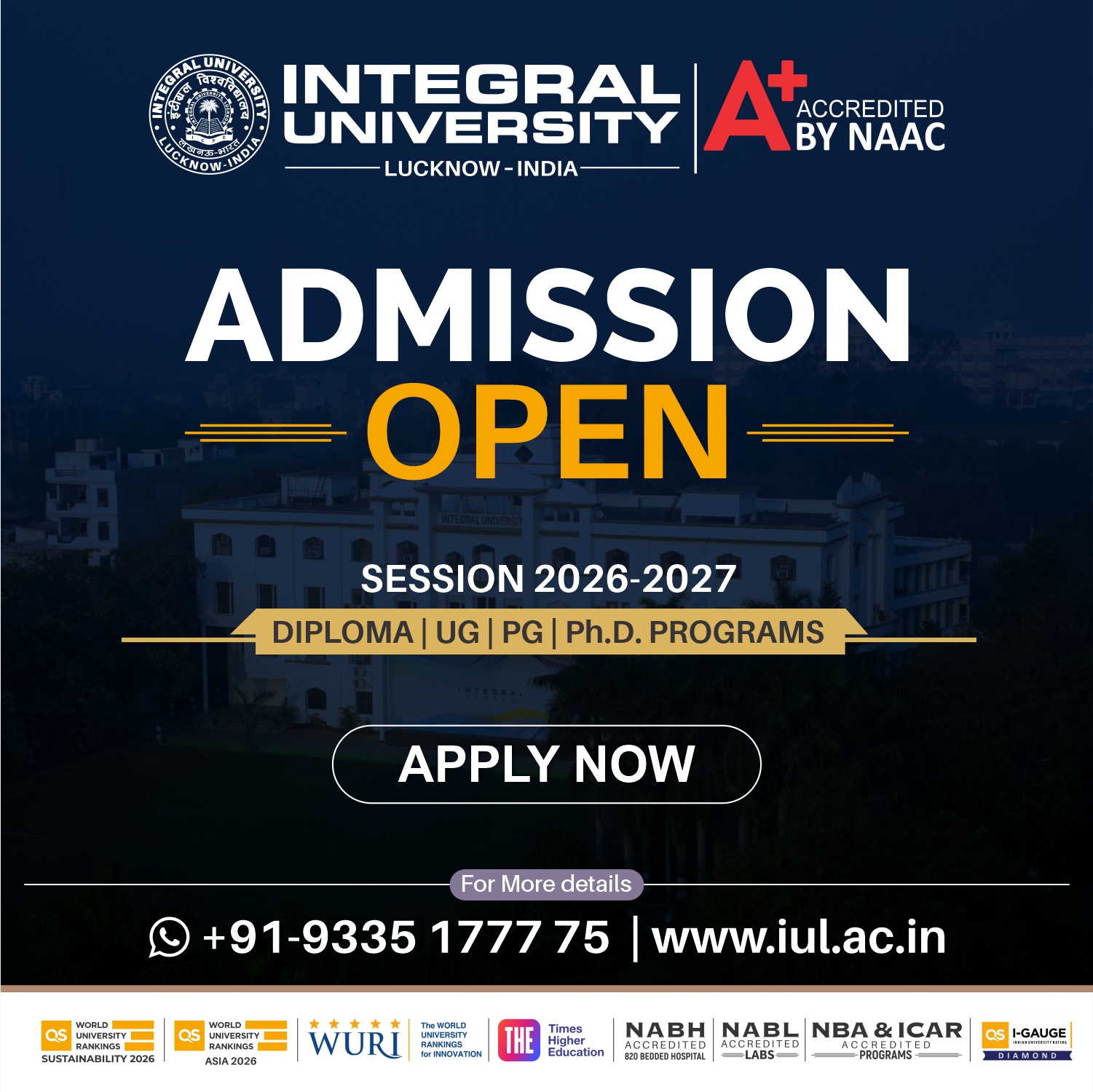 Admission Open